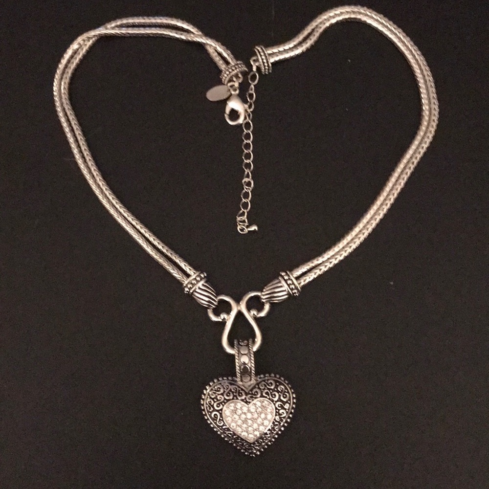 Lia Sophia heart necklace